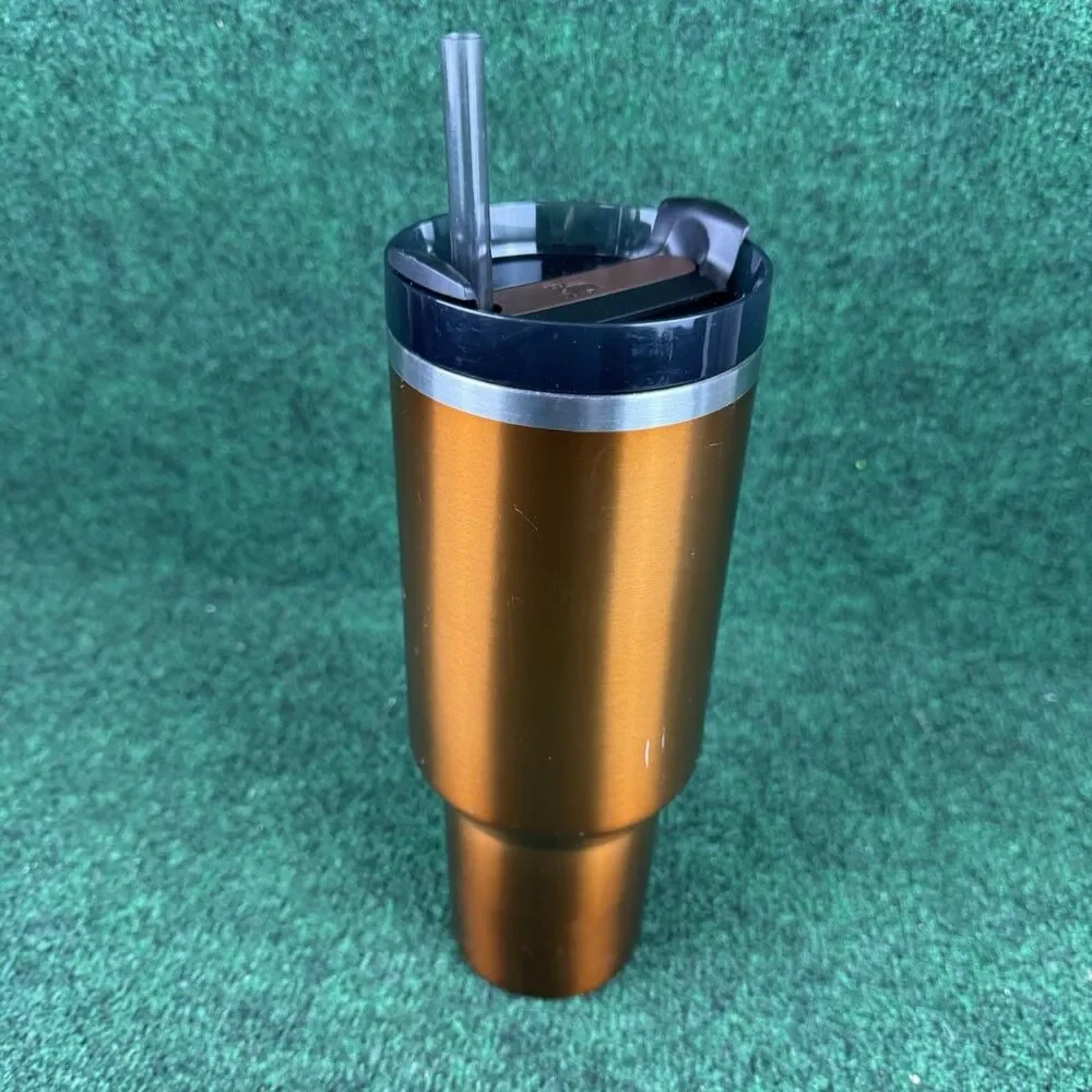 Stanley 40 oz Tumbler Maple Glow Adventure Quencher H2.0 Flowstate